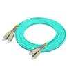 Jeirdus 30Meters 100ft Duplex 50/125 10G OM3 Multi-Mode Fiber Optic Cable Jumper Optical Patch Cord SC-SC view 4