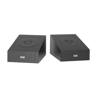 ELAC Debut 2.0 A4.2 Dolby Atmos Module Speakers, Black (Pair) - Concentric Driver with 0.5 Polymer Tweeter & 4 Aramid Fiber Woofer