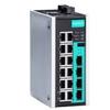 MOXA EDS-G516E-4GSFP - 16 Ports Managed Full Gigabit Ethernet Switch, 12 10/100/1000BaseT(X) Ports, and 4 100/1000Base SFP Slots, -10C to 60C Operating Temperature view 1