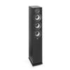 ELAC Debut 2.0 F5.2 Floorstanding Speaker, Black (Each) - 1 Cloth Dome Tweeter & Triple 5.25 Aramid Fiber Woofers - 3-Way Bass Reflex - Up to 35,000 Hz Response view 1