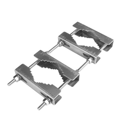 Natec Antenna Mounting Bracket, All Stainless Steel F65B, Compatible Pipe Shapes: 1.0 to 2.5 inches (27 - 65 mm) /  1.1 - 2.6 inches (27 - 65 mm)