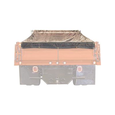 Buyers Products 3008210 Heavy Duty Black Mesh Tarp 7 x 15 Foot, Protective Dumper Trailer Tarp