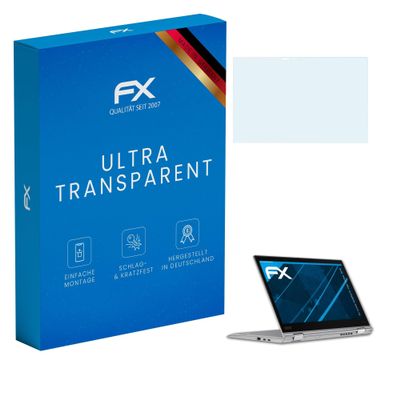 atFoliX Screen Protection Film compatible with Lenovo ThinkPad X1 Yoga 3rd Gen. 2018 Screen Protector, ultra-clear FX Protective Film (2X)