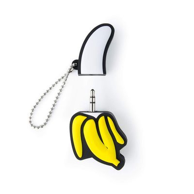 Mustard Quirky Audio Splitter - Banana