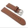 22mm Tan Smartwatch Band Strap fits Motorola 360 (46mm Case), S3 Classic & Many More, Leather, Racer with Stitching view 1