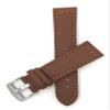 22mm Tan Smartwatch Band Strap fits Motorola 360 (46mm Case), S3 Classic & Many More, Leather, Racer with Stitching view 3