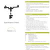 Humanscale M2 M/Flex Dual Monitor Arm Single Straight Link 12" High Post with Integrated Clamp Mount Aluminum White MF22W66C12 view 4