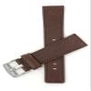 22mm Brown Leather Smartwatch Band Strap fits Motorola 360 (46mm Case), S3 Classic & Many More view 3