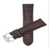 20mm Brown Alligator Style Smartwatch Band Strap fits Motorola 360 (42mm Case) & Many More, Leather, Stainless Steel Buckle view 3