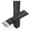 22mm Brown Smartwatch Band Strap fits Motorola 360 (46mm Case), S3 Classic, Fossil Q & Many More, Leather, Buffalo Pattern view 3