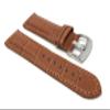 22mm Tan Alligator Style Smartwatch Band Strap fits Motorola 360 (46mm Case), S3 Classic & Many More, Leather view 1