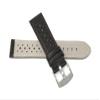 22mm Brown Smartwatch Band Strap fits Motorola 360 (46mm Case), S3 Classic & Many More, Leather, Vented Racer view 4