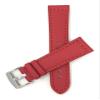 22mm Red Smartwatch Band Strap fits Motorola 360 (46mm Case), S3 Classic & Many More, Leather, Racer with Stitching view 3