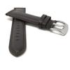20mm Brown Smartwatch Band Strap fits Motorola 360 (42mm Case) & Many More, Leather, Mat Finish, Tone-on-Tone Stitching view 2