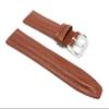 20mm Classic Semi-Glossy Tan Leather Smartwatch Band Strap fits Skagen Hagen, Signatur, Hald & Many More view 1