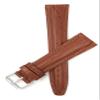 20mm Classic Semi-Glossy Tan Leather Smartwatch Band Strap fits Skagen Hagen, Signatur, Hald & Many More view 3