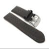 20mm Brown Smartwatch Band Strap fits Motorola 360 (42mm Case) & Many More, Leather, Vented Racer, Stainless Steel Buckle view 1