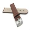 22mm Light Brown Leather Smartwatch Band Strap fits Motorola 360 (46mm Case), S3 Classic, Fossil Q & Many More, Mat Finish, Tone-on-Tone Stitching view 4