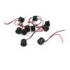 Aexit 10PCS DC Security & Surveillance 12V 2 Wires Connector Active Plastic Electronic Horns & Sirens Buzzer 85dB view 1