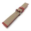 22mm Red Waterproof Smartwatch Band Strap fits Motorola 360 (46mm Case), S3 Classic, Fossil Q & Many More, Alligator Pat, Leather view 4
