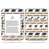 MightySkins Skin Compatible with Barnes & Noble Nook GlowLight 3 (2017) - Lodge Stripes | Protective, Durable, and Unique Vinyl Decal wrap Cover | Easy to Apply, Remove | Made in The USA view 1