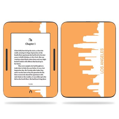MightySkins Skin Compatible with Barnes & Noble Nook GlowLight 3 (2017) - Los Angeles | Protective, Durable, and Unique Vinyl Decal wrap Cover | Easy to Apply, Remove | Made in The USA