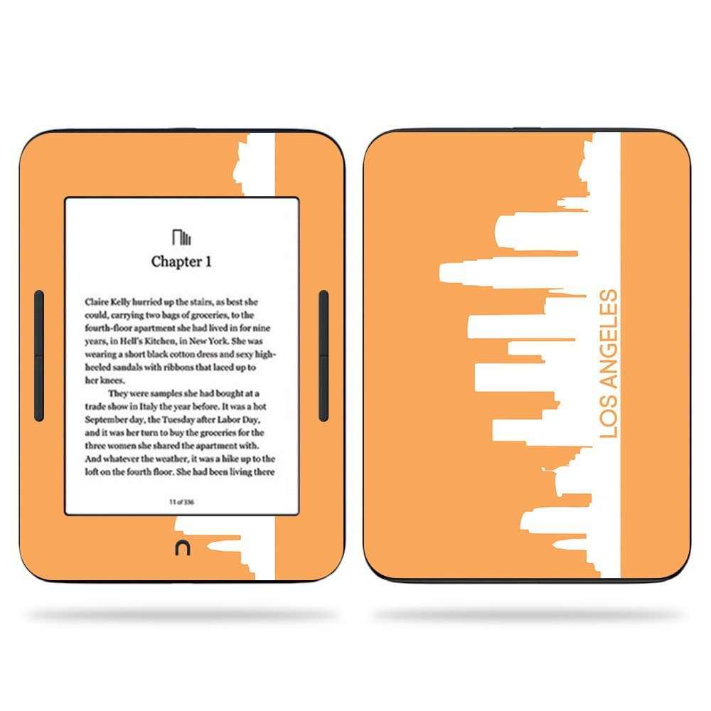 MightySkins Skin Compatible with Barnes & Noble Nook GlowLight 3 (2017) - Los Angeles | Protective, Durable, and Unique Vinyl Decal wrap Cover | Easy to Apply, Remove | Made in The USA