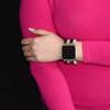 Watch Band 42mm for Apple Watch - Watch Accessories are Compatible with Apple Watch - No Clasp Stretch Fit 38mm Strap for Apple Watch - Rose Gold Lugs Adapter - Band is Compatible with Iwatch view 4