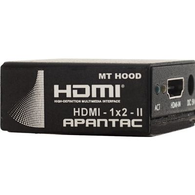Apantac HDMI-1x2 HDMI-II 1x2 HDMI 4K Splitter