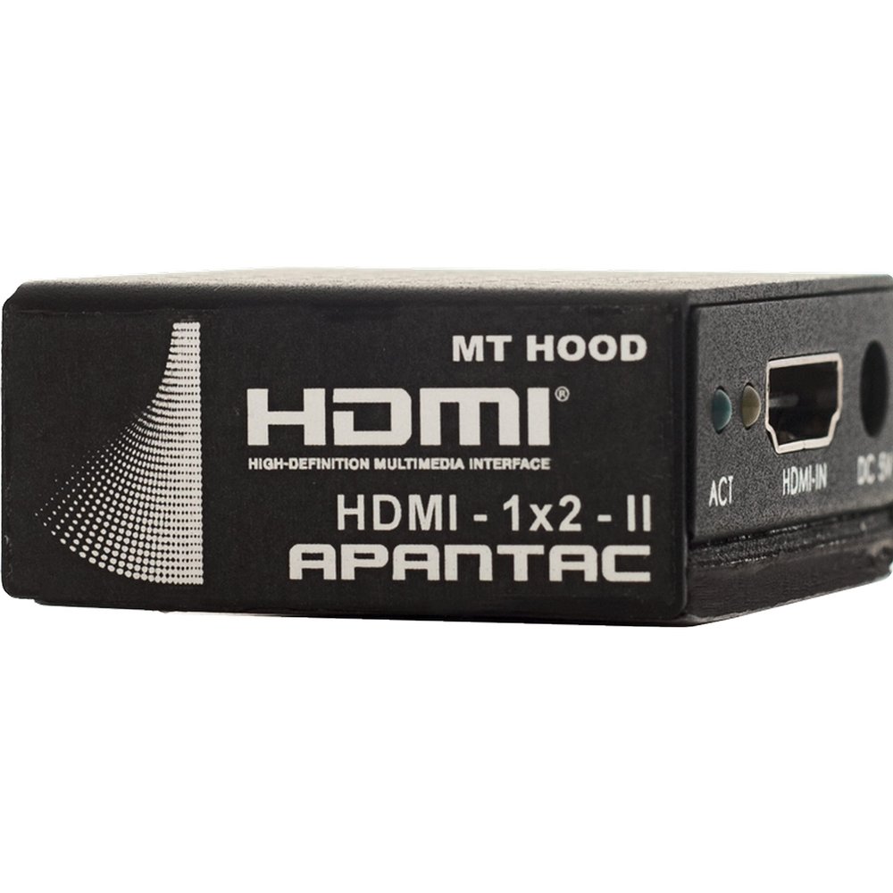 Apantac HDMI-1x2 HDMI-II 1x2 HDMI 4K Splitter