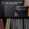 Big Fudge 7" Vinyl Record Sleeves - Outer Sleeves 100 Pack - Crystal Clear High-Density Polypropylene Vinyl Covers - Vinyl Accessories Protect LP Albums from Dust, Dirt & Scratches view 3
