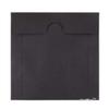 AcePlus 1,000 Premium Black Paper Sleeves 100g Weight for CD and DVD Envelopes with Clear Window and Flap; 10 packs x 100-Sleeves in Retail Packaging view 3