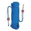 Aoneky Outdoor 10mm 49ft Static Utility Rope, Heavy Duty Polyester Rope for Pulling, Rigging, Tree Work & Hunting, Gym Fitness, 2000LB Tensile Strength, Blue view 1