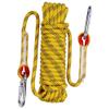 Aoneky Outdoor 10mm 98ft Static Utility Rope, Heavy Duty Polyester Rope for Pulling, Rigging, Tree Work & Hunting, Gym Fitness, 2000LB Tensile Strength, Yellow view 1