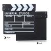 Wooden Director Scene Clapperboard TV Movie Clapper Board Film Cut Prop view 3