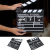 Wooden Director Scene Clapperboard TV Movie Clapper Board Film Cut Prop view 4