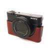 TP Original Sony DSC-RX100 II/III/IV/V Body Half Case, Brown view 3