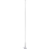 TRAM(R) Gain Marine Antenna with Cable Built-in to Ratchet Mount 1616 5 ft VHF 3 Dbd, Silver view 1