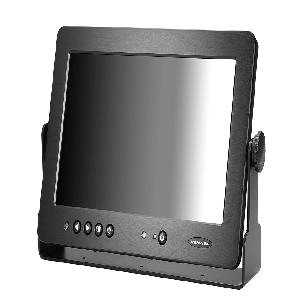 10.1" Rugged Sunlight Readable Resistive 5W Touchscreen Display LCD Monitor with HDMI VGA DVI USB Video Input 1000 NIT 1024x600 Native Resolution, 16x9 Aspect Ratio Contrast Ratio to 500:1- 1022TSH