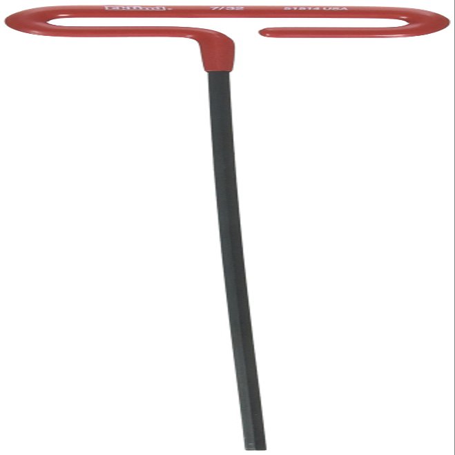 EKLIND 51514 7/32 Inch Cushion Grip Hex T-Handle T-Key allen wrench