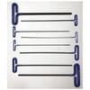 EKLIND 55508 Cushion Grip Hex T-Key allen wrench - 8pc set Metric MM sizes 2-10 (15In shaft) view 1
