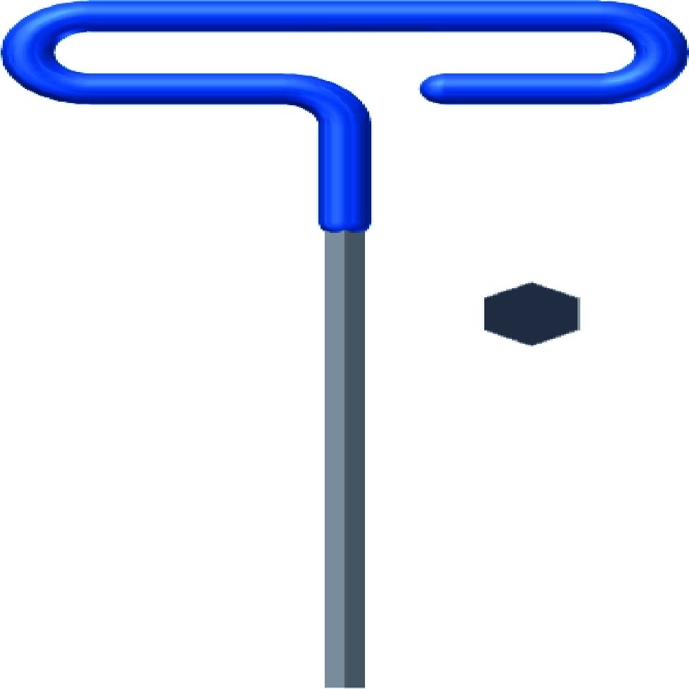 EKLIND 54540 4 MM Cushion Grip Hex T-Handle T-Key allen wrench