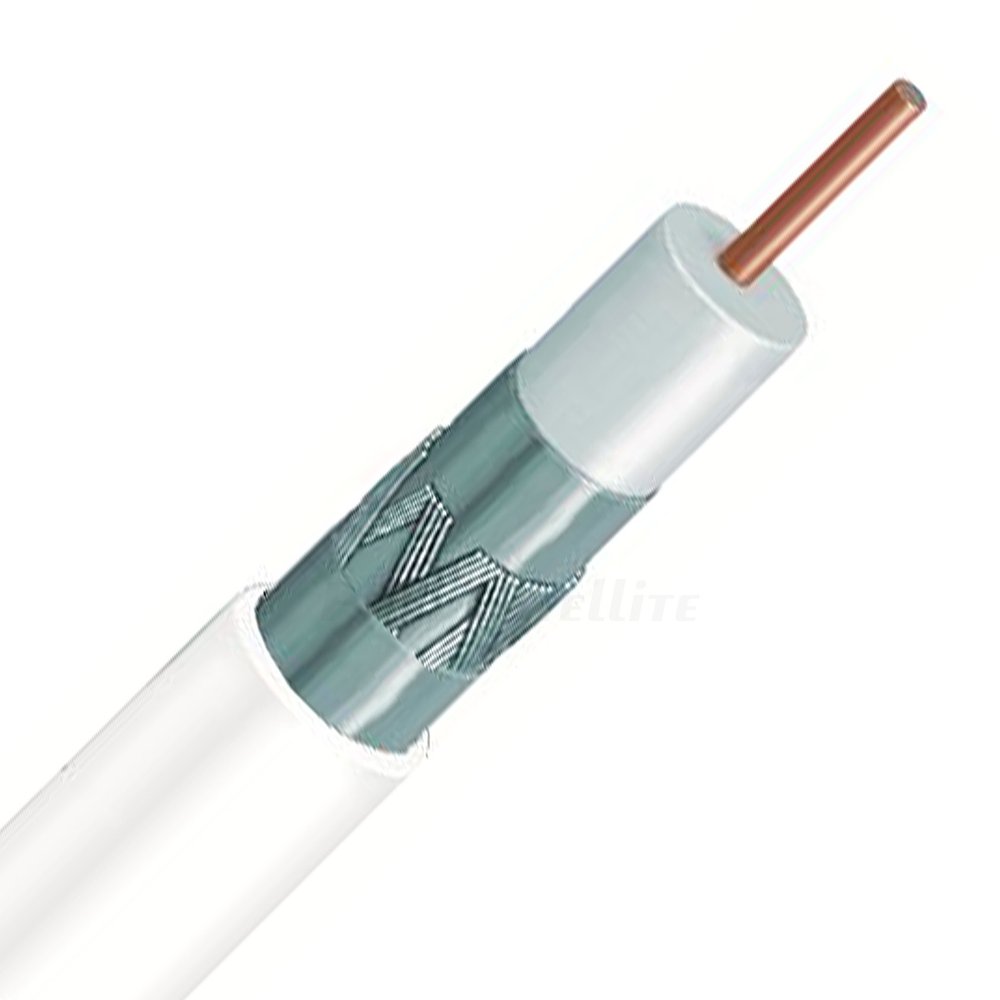 12 REELS OF 500ft WHITE BELDEN 1613AP PPC PLENUM GRADE RG6 TRI SHIELD CMP PVC BULK COAXIAL CABLE CATVP 18 AWG 75 Ohm ANTI STATIC NON TOXIC SMOKELESS FIRE RETARDANT PVC COMMERCIAL CERTIFIED COAX CABLE