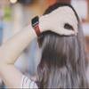 Single Tour Leather Apple Watch band, for 38mm 42mm iwatch band, Palm leaves pattern, Custom made to Order view 2