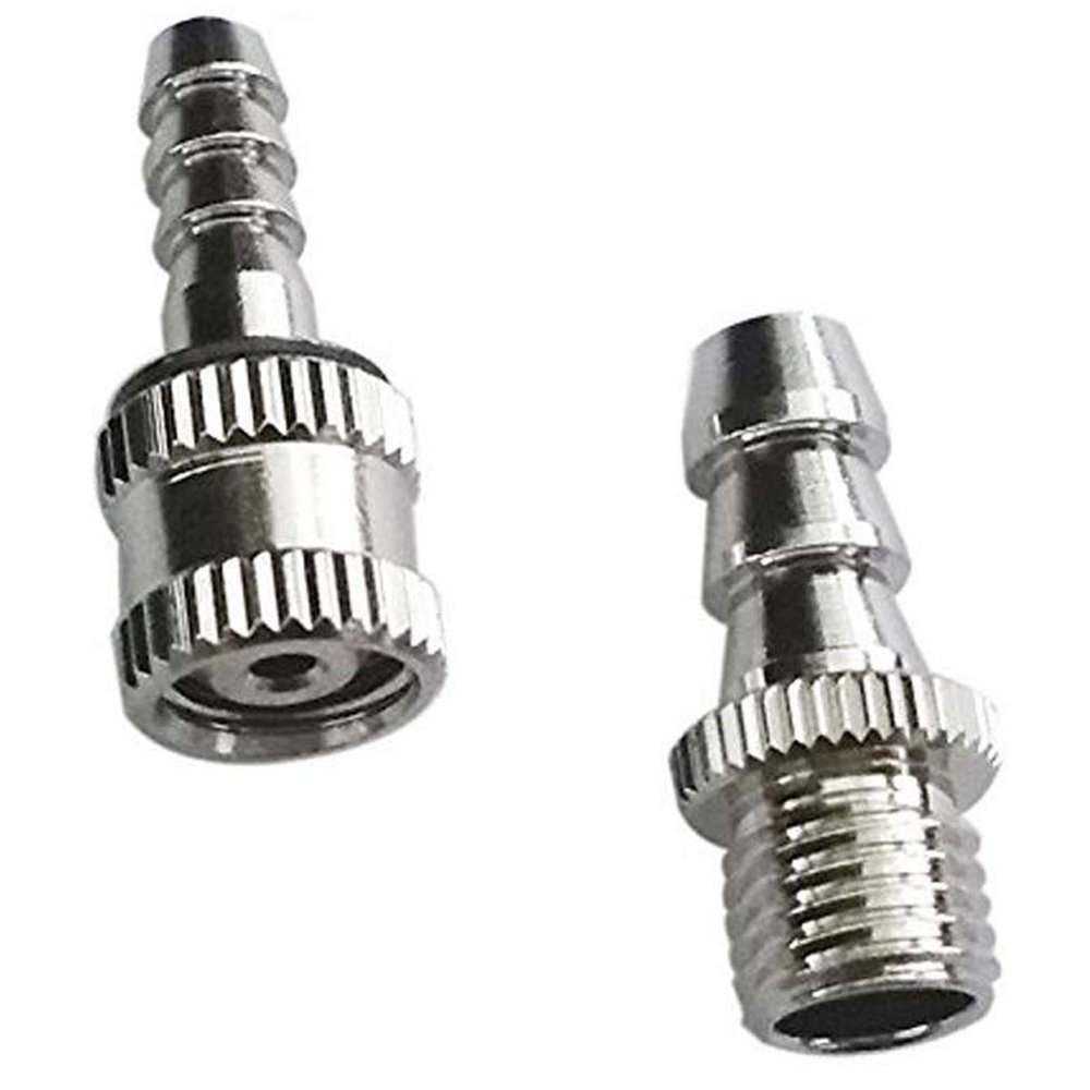 Female Screw Connector & Male Screw Connector, Metal quick connect (3 Sets/Package)