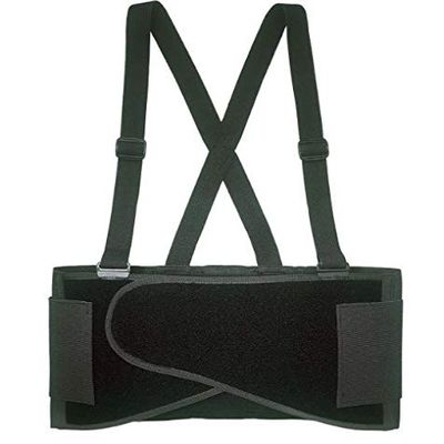 Quality Chemical Back Support Belt with suspenders-Medium