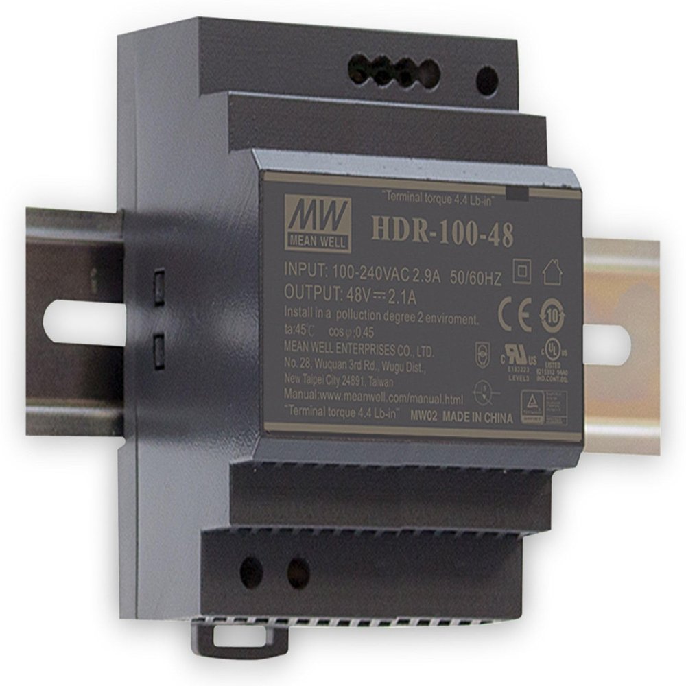 Mean Well HDR-100-12 Hutschienen-Netzteil (DIN-Rail) 12 V/DC 7.1A 85.2W 1 x