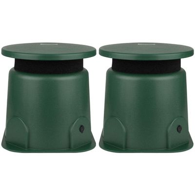 Dayton Audio R08BT Omni-Radiant 8" Coaxial Outdoor Garden Speaker Pair with Bluetooth - Green