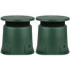Dayton Audio R08BT Omni-Radiant 8" Coaxial Outdoor Garden Speaker Pair with Bluetooth - Green view 1