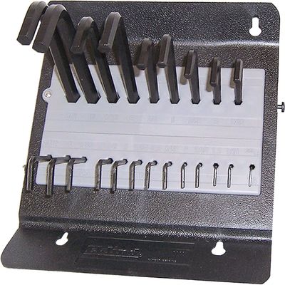 EKLIND 10223 Hex L-Key allen wrench Combo- Long Inch / MM (2 sets 22pc) w/ stand